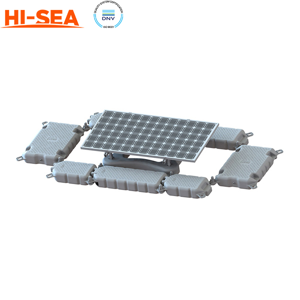 Solar Plants Floating Pontoon